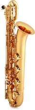 Tromana BS300 Student Baritone Saxophone - Clear Lacquer