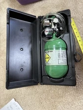 Portable Oxygen Unit Mada Cylinder W/Black Plastic Travel Case