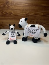 Chick-fil-A Cow Plush Eat More Chicken Lot Of 2