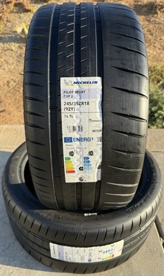 TWO BRAND NEW 245/35ZR18 (92Y) Michelin Pilot Sport Cup 2 (240