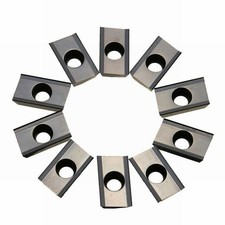 CNC Milling Carbide Inserts APKT1604PDFR MA H01 10pcs Size 16 by 10 millimeters