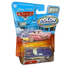 Disney Pixar Cars Color Changers Flo Purple to Pink Diecast Mattel RARE 2010 New