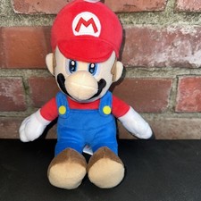 Nintendo Little Buddy Mario 10" Plush Stuffed Animal Super Mario Bros 2017