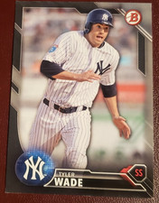 2016 Bowman #BD-173 Tyler Wade SS New York Yankees   **40% off 2+