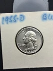 1955 D - Quarter - UNC -  $2.99 Shipping
