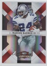 2009 Donruss Threads Century Proof Red Marion Barber III #26 9b2