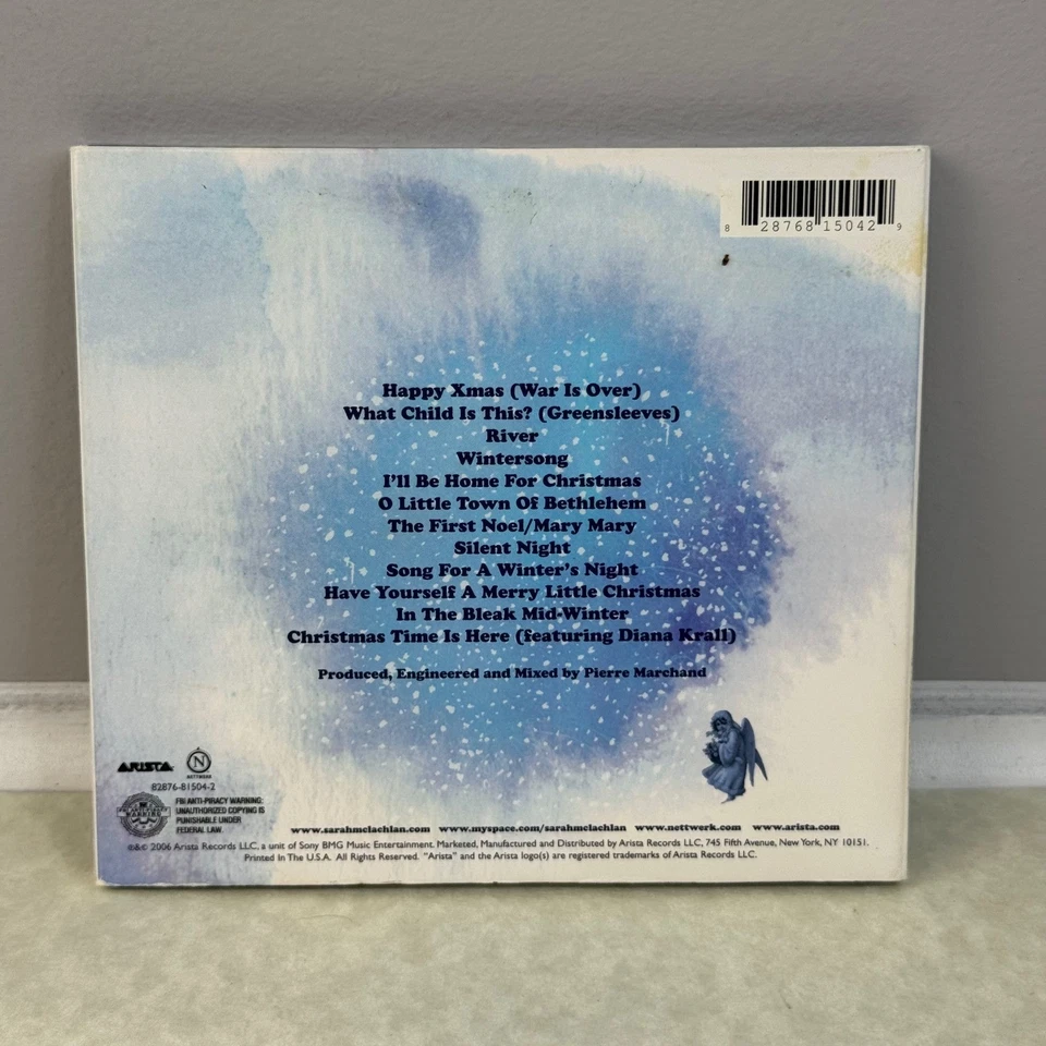 Sarah McLachlan: Wintersong (CD Album, Arista 2006) Folk Pop - Image 2 of 4