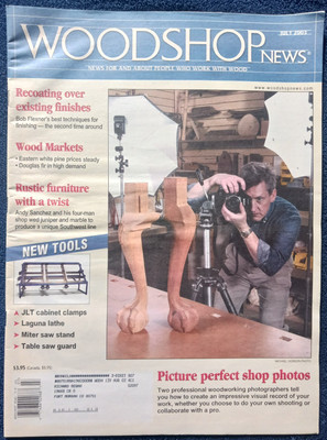 Woodshop News - July 2003 - News For & About People Who Work With Wood 