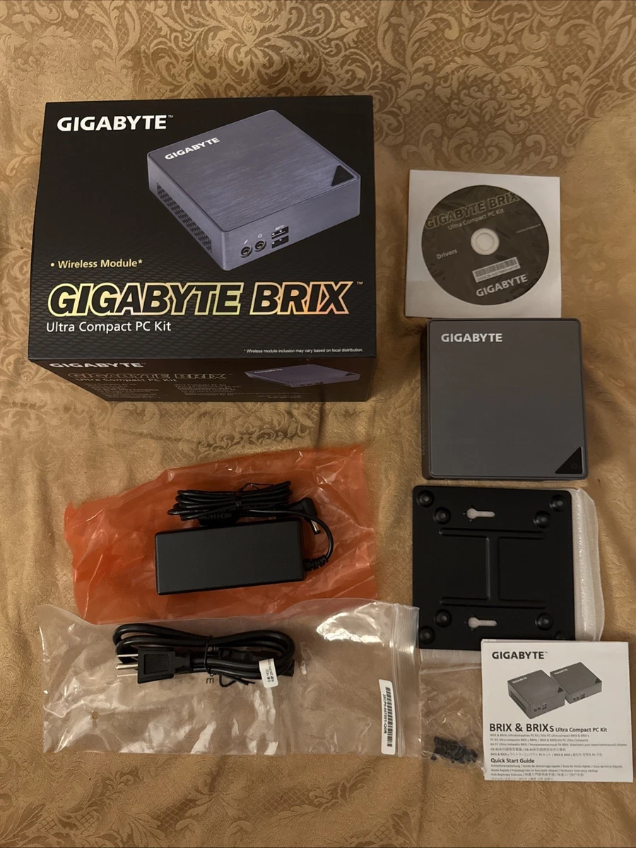 GIGABYTE Gigabyte Brix HDMI SSD (Solid State Drive) PC Desktops
