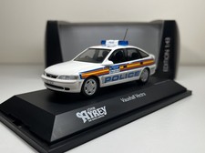 Schuco 1:43 Vauxhall Vectra Metropolitan Police Car Rare Code 3 Model - (Opel)