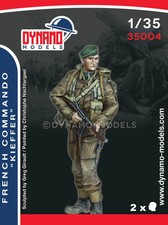 DYNAMO MODEL 35004 WWII FRENCH COMMANDO "KIEFFER" VIVE LA FRANCE