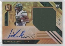 2020 Panini Gold Standard Rookie Jersey Jumbo 61/99 La'Mical Perine Auto 0c6