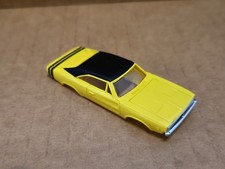 Dodge Charger Body - Bright Yellow  Black - TJet, ThunderJet, Dash, Auto World