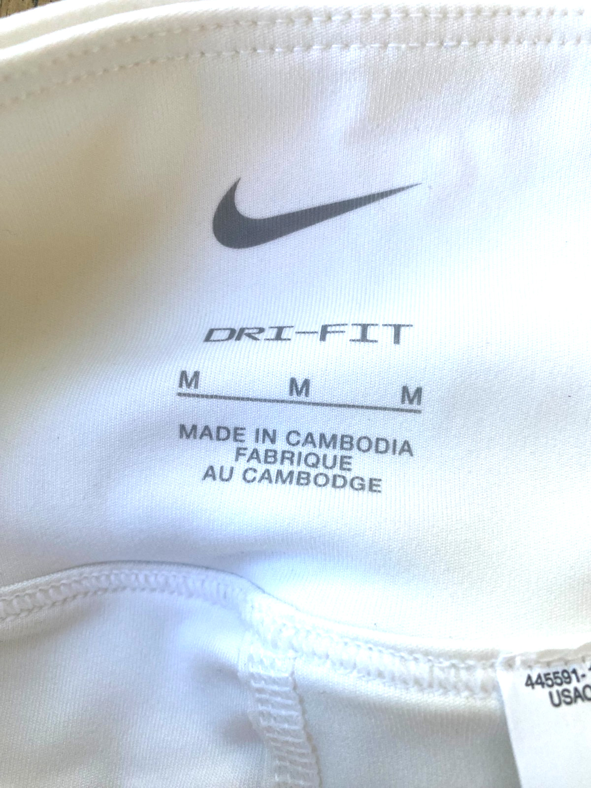 Nike Dri-Fit Tennis/Pickleball Skirt, White, Med, 18" Long NWT!!! thumbnail 4