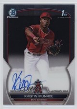 2023 Bowman Chrome Prospect Auto Kristin Munroe #CPA-KME Auto 1fx9