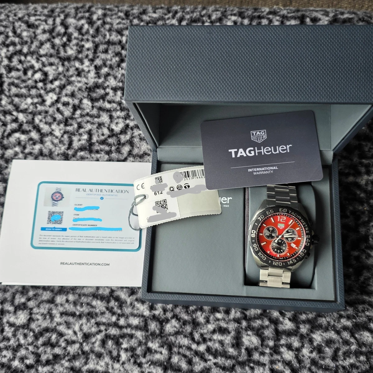 TAG Heuer Red Wristwatches for sale - eBay