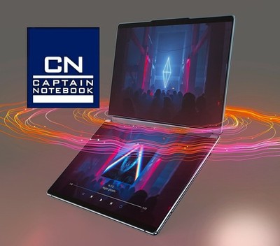 LENOVO YOGA BOOK 9i 2x 13'' DUAL DISPLAY TOUCH i7 16GB 1TB PEN CONVERTIBLE 4J.GAR