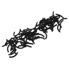 100 Pcs Eyelash Curler Silicone Pad Cushion Pads Refill Replacement Rubber