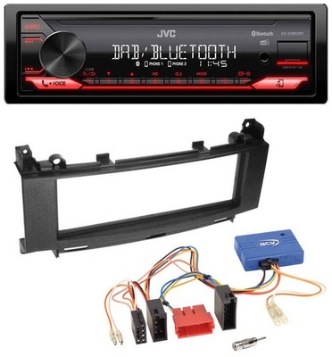 JVC Bluetooth USB DAB CAN Bus Car Stereo For Mercedes A B Genuine Audio 5 Sound