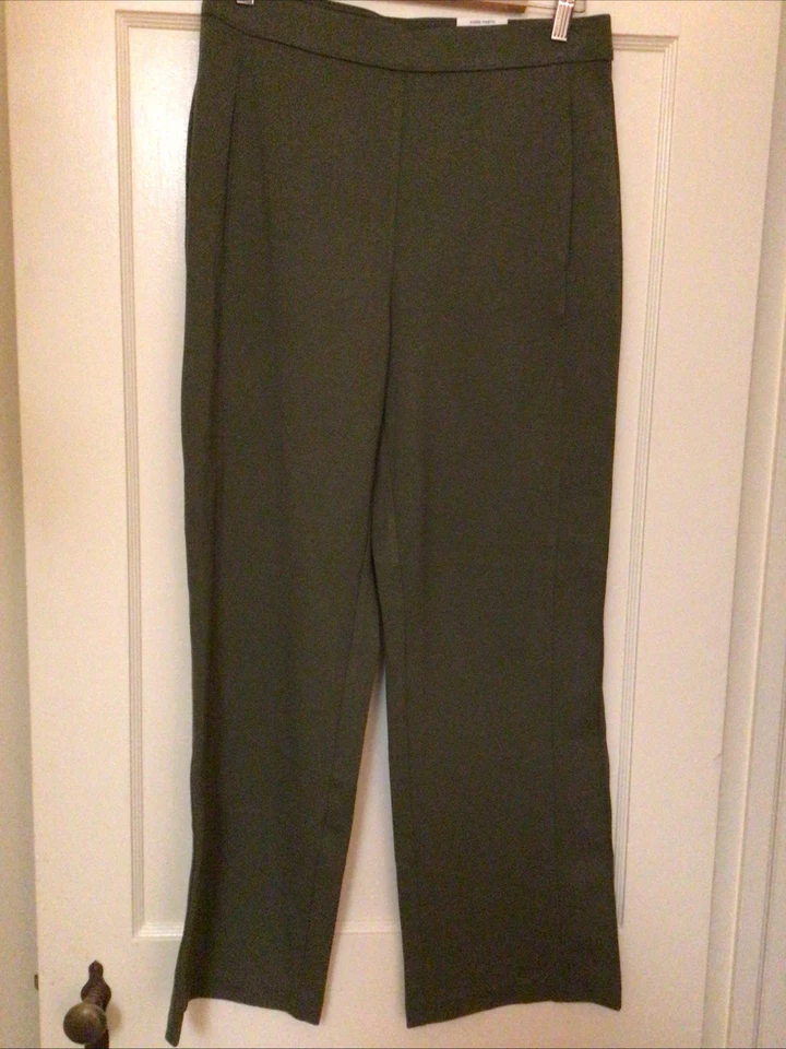 Alfani женщин новый с ярлыком прямой ноги Core брюки новый авокадо размер средний - Изображение 2 из 4