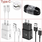 Universal Wall Charger Plug Type C Charging USB Cable For Samsung Xiaomi Huawei