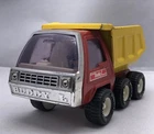 Vintage 8" Buddy L Dump Truck Pressed Steel AND Tonka Paramedic ￼Rescue Truck