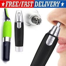 Electric Nose Ear Hair Trimmer Face Eyebrow Mustache Beard Shaver Clipper Unisex