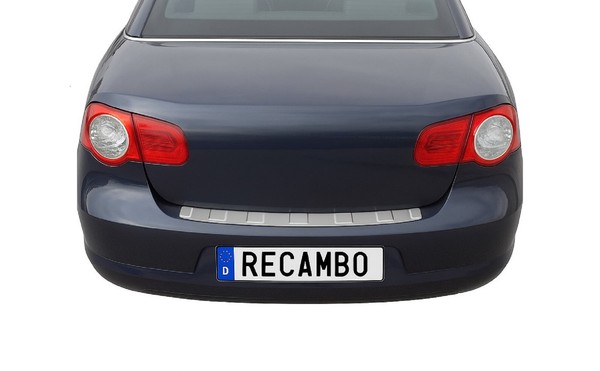 Ladekantenschutz Edelstahl Matt GebüRstet Passend FüR VW EOS | 2006-2015-image