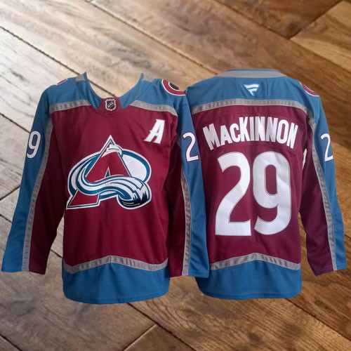 Nathan MacKinnon Colorado Avalanche - Brown Jersey