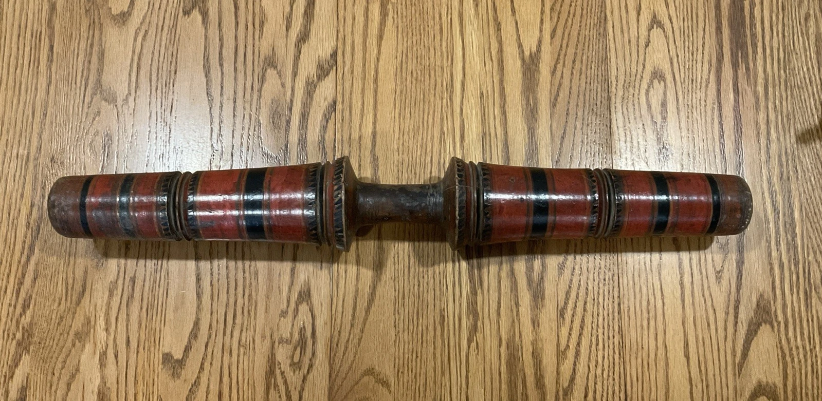 Antique Wood Pestle Spices Grinder Musal Traditional Kitchenware Handcrafted 25”