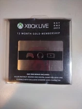 New! Microsoft Xbox Live 12 Month Gold Membership (Day One 2013 Edition)