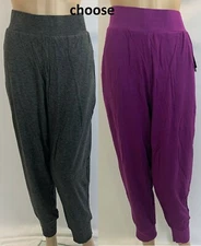 Maidenform PAJAMA Heather Charcoal or Charisma Prima Ballerina Lounge Pant,L,XL