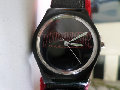 Thrasher Uhr Skateboarding Oldschool SMA Fuct Supreme Zorlac Huf Vintage USA