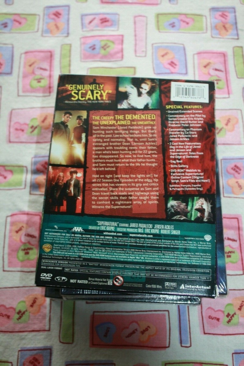 SUPERNATURAL - SEASON 1 BOX SET! NEAR MINT CONDITION!! | eBay