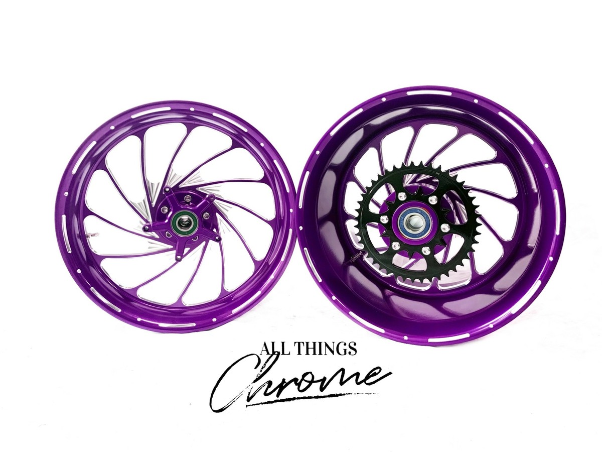 ZX 360 FAT TIRE PURPLE CONTRAST CUT TURBO WHEELS 2006-2011 ZX 360 FAT TIRE PURPLE CONTRAST CUT TURBO WHEELS 2006-2011