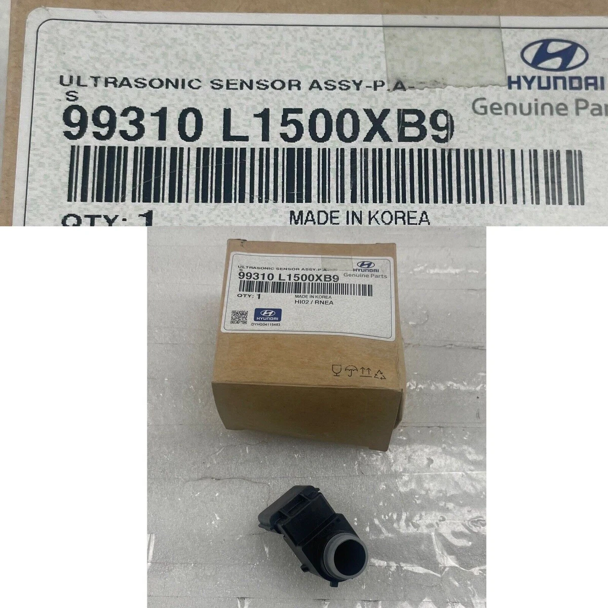 2020-2023 Hyundai Ultrasonic Sensor P.A.S 99310-L1500-XB9 OEM 