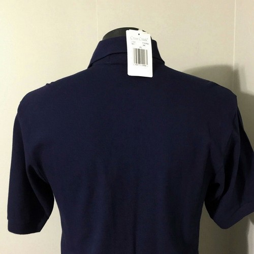 NWT Golf Hole In One Shirt Mens Small Blue Polo Cross Creek Exceptional Workwear - Picture 11 of 11