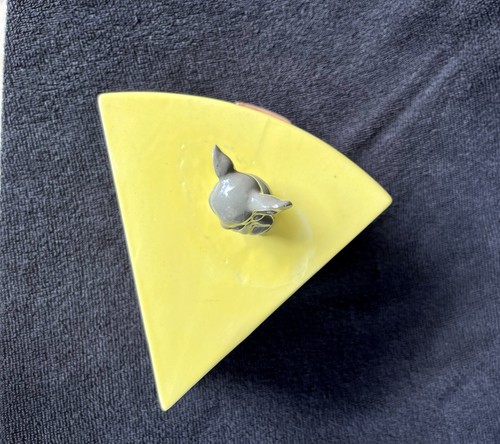 Vintage 1960’s Mouse Cheese Wedge Serving Plate/Dish And Cover - Picture 6 of 12