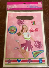 Barbie Party 8 Count Treat Sacks Goody Favor Bags Cheerleader Birthday #1 Pink