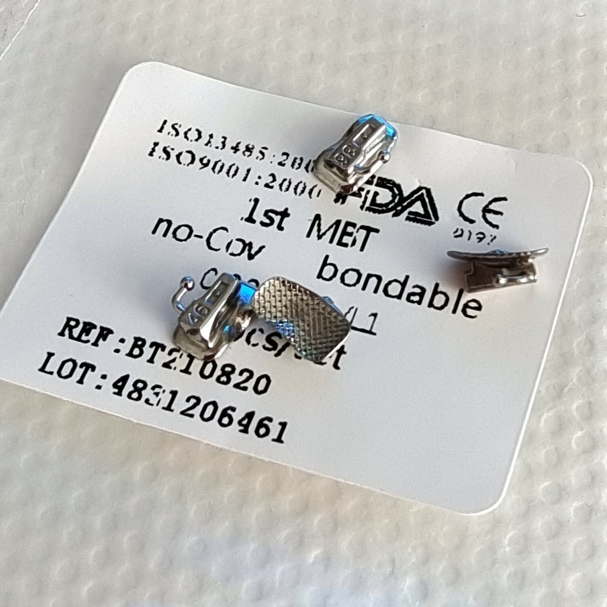 Orthodontic Separator 50 Sets Dental S - Roth .022, 1st Molar, Bondable (Non-Convertible) Orthodontic Buccal Tube - Foto 11