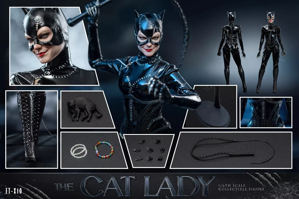 ETERNAL ET-X10 Batman Cat Woman Selina Normal Version 1/6 Action Figure INSTOCK - Image 4 of 4
