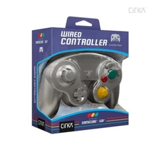 New Wired Controller Game Pad for Ninetndo Gamecube GC WII Silver US Cirka Brand