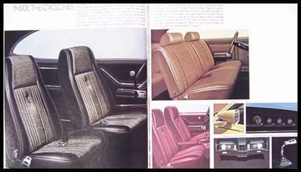 Mercury Cyclone 1970 alerón Montego GT ¡Folleto enorme! Foto 4 de 4