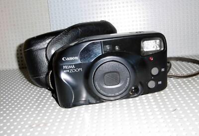 Canon Prima Auto Zoom Kleinbildsucherkamera - anschauen!