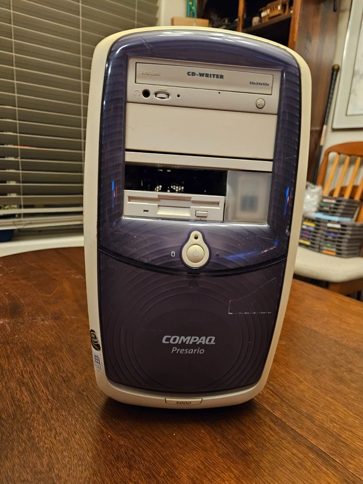 Compaq Presario 5000 5BW120 Desktop Windows 98 Computer Tower NO OS or HDD - Image 4 of 4