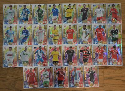 Match Attax Extra 15 16 Matchwinner Club 100 & Hattrick Held aussuchen 2015/2016
