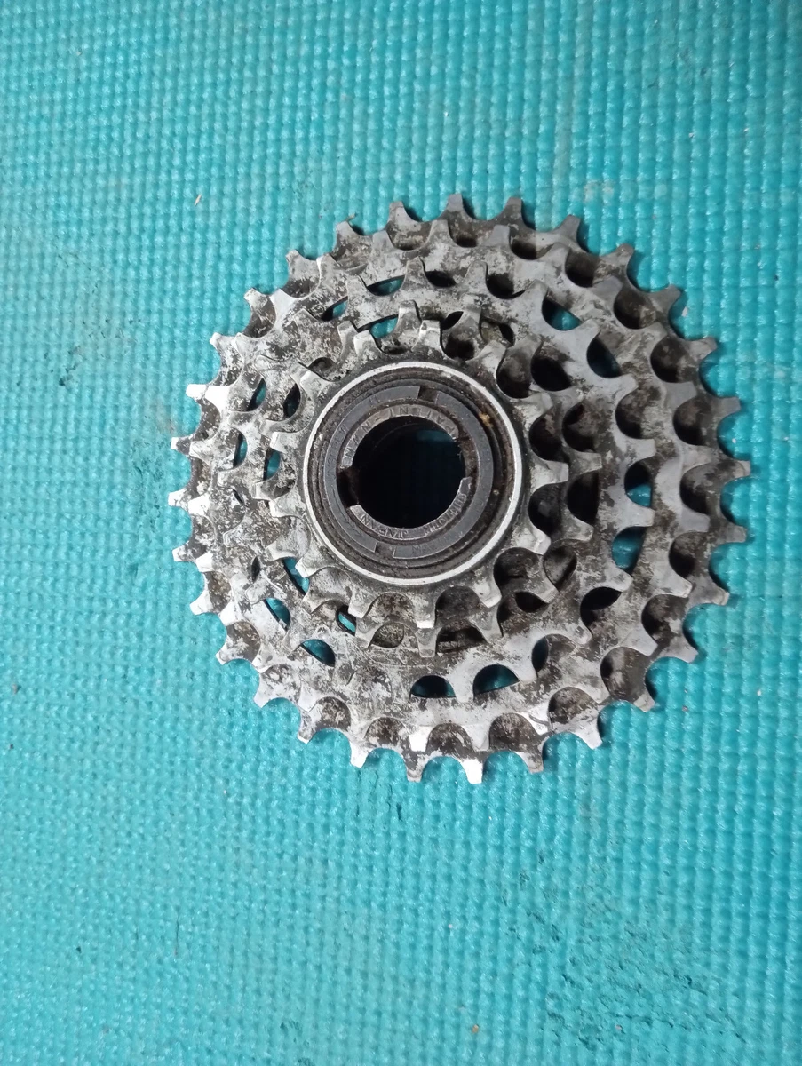 Cassette Suntour Vintage 32t - 6 Vitesses - 5 Pignons (corps Seul) - Pour Pièces