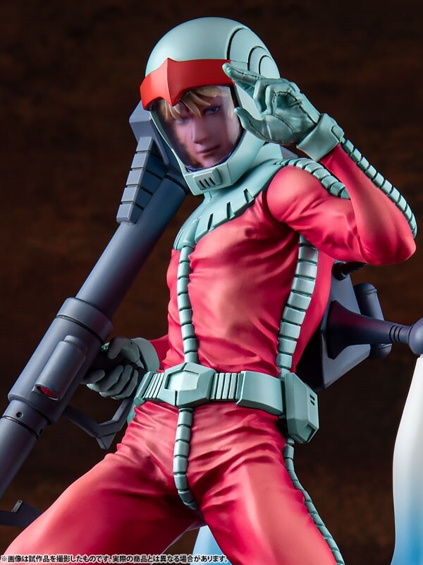New GGG Mobile Suit Gundam Char Aznable Normal Suit Ver. PVC