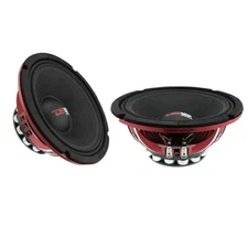 2x Pro 10" Midrange Motorcycle Loudspeakers 2000W 4 Ohm DS18 Neodymium Magnet