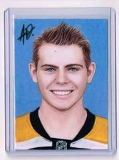 2017 ACEO Sketch Card JAKE DEBRUSK Boston Bruins 1/1